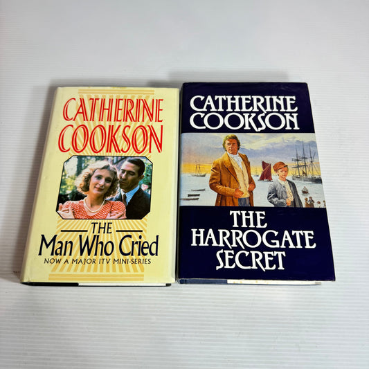 Catherine Cookson Book Bundle x 2 : The Harrogate Secret & The Man Who Cried (2471)