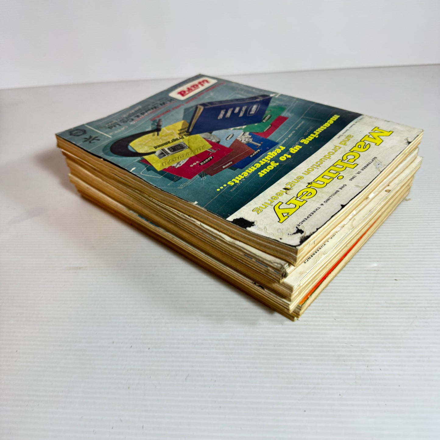 Machinery and Production Engineering Magazine Book Bundle x 7 (Vintage)(2545)