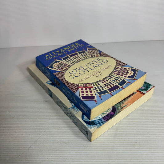 Alexander McCall Smith Book Bundle x 2 : Love Over Scotland & The Sunday Philosophy Club (2831)