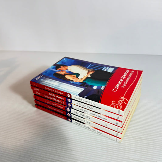 Mills & Boon Sexy Romance Book Bundle x 6 Books (2513)