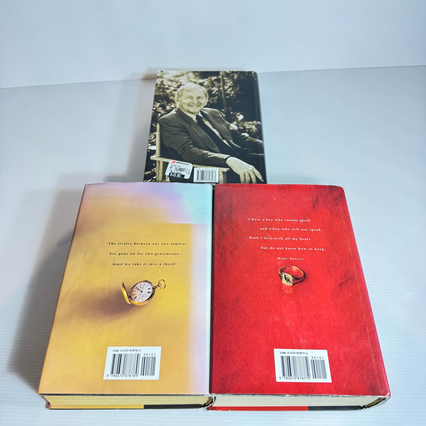 Bryce Courtenay Hardcover Book Bundle x 3 Books (2403)