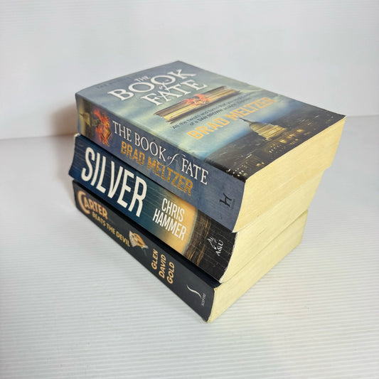 Crime Novel Book Bundle x 3 : Mix Authors (2288)