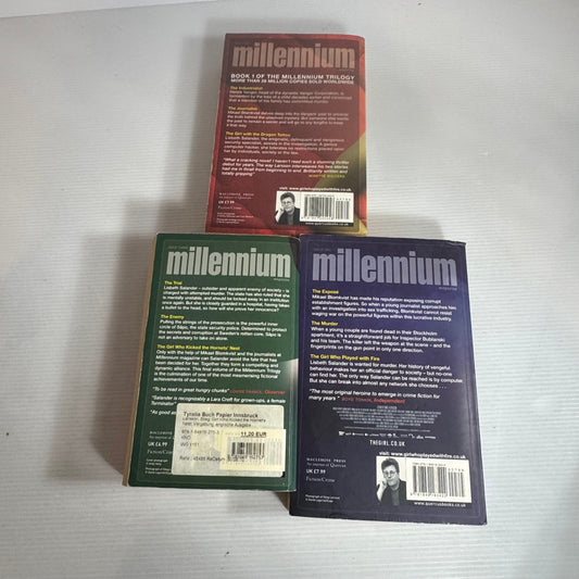 French Language Crime Book Bundle Mixed Authors - 3 x Books (2576)