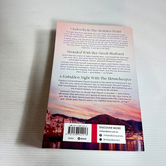 Mills & Boon 3-in-1 : A Taste of Temptation