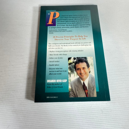 Dreamers Never Sleep - Pat Mesiti