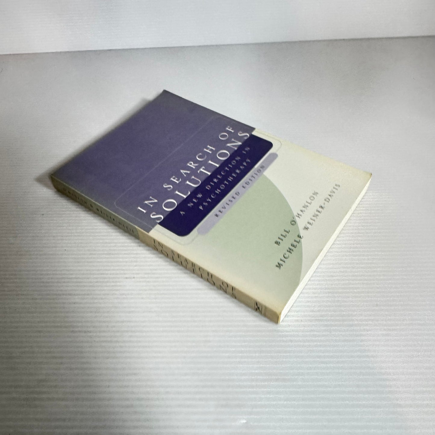 In Search of Solutions : A New Direction In Psychotherapy (Revised Edition) - Bill O'Hanlon & Michele Weiner-Davis
