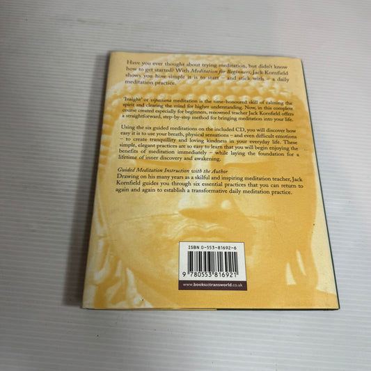 Meditation For Beginners - Jack Kornfield (Includes CD)