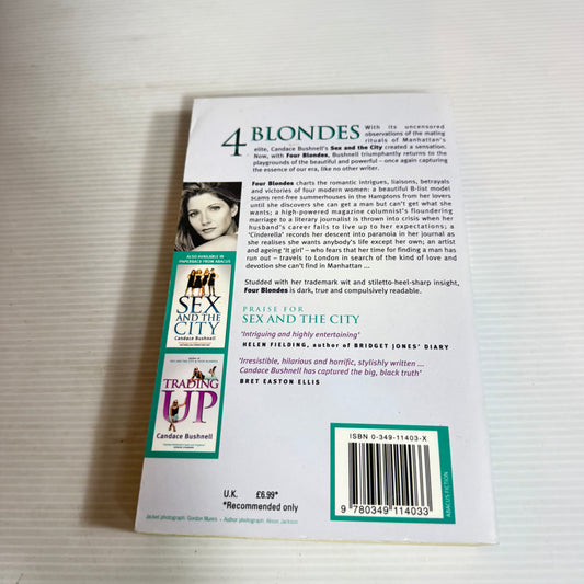 4 Blondes - Candace Bushnell