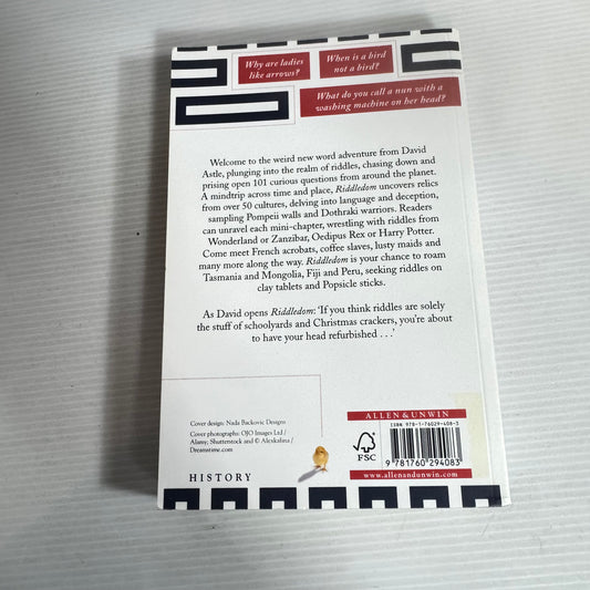 Riddledom : 101 Riddles and Their Stories - David Astle