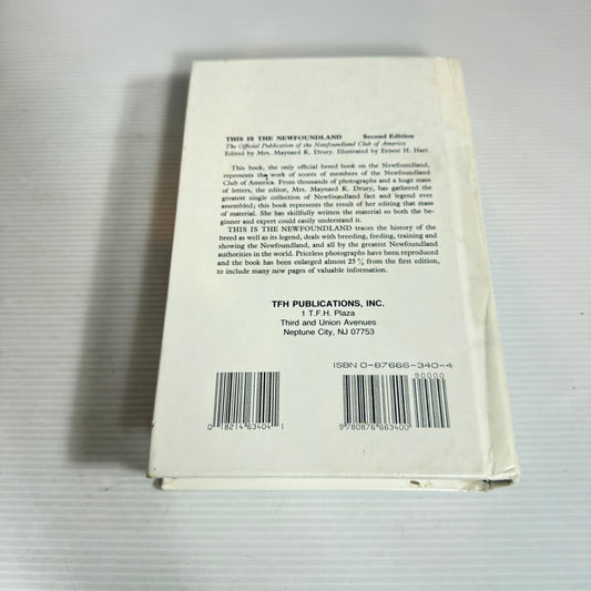 This Is The Newfoundland : Official Publication of the Newfoundland Club of America - Edited by Mrs. Maynard K. Drury
