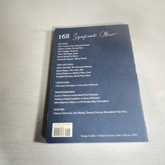 Granta : Significant Other - The Magazine of New Writing : 168