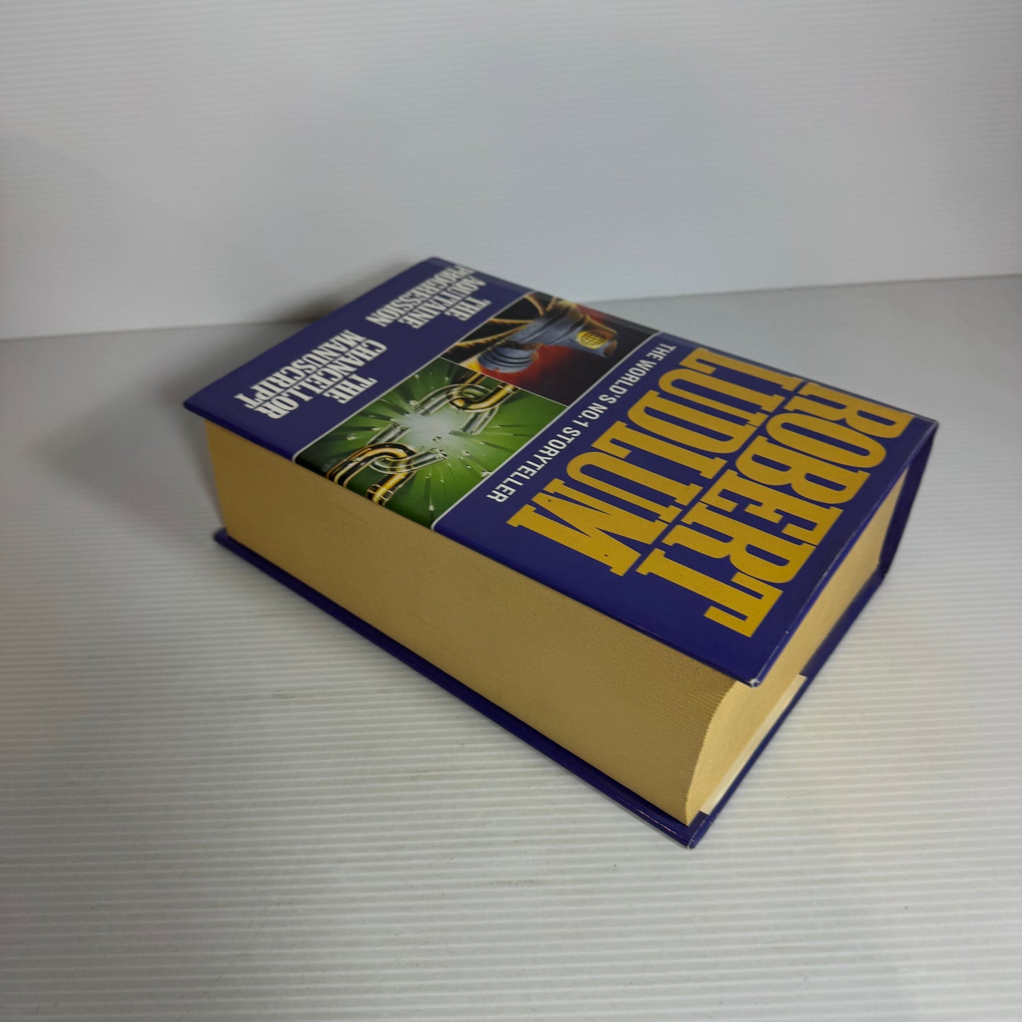 Robert Ludlum 2 Books In 1 - The Aquitaine Progression & The Chancellor Manuscript