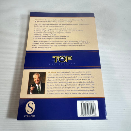 Top Performance: How To Develop Excellence In Yourself And Others - Zig Ziglar
