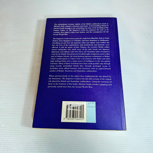 The Emperor's Codes : Bletchley Park and The Breaking of Japan's Secret Ciphers - Michael Smith