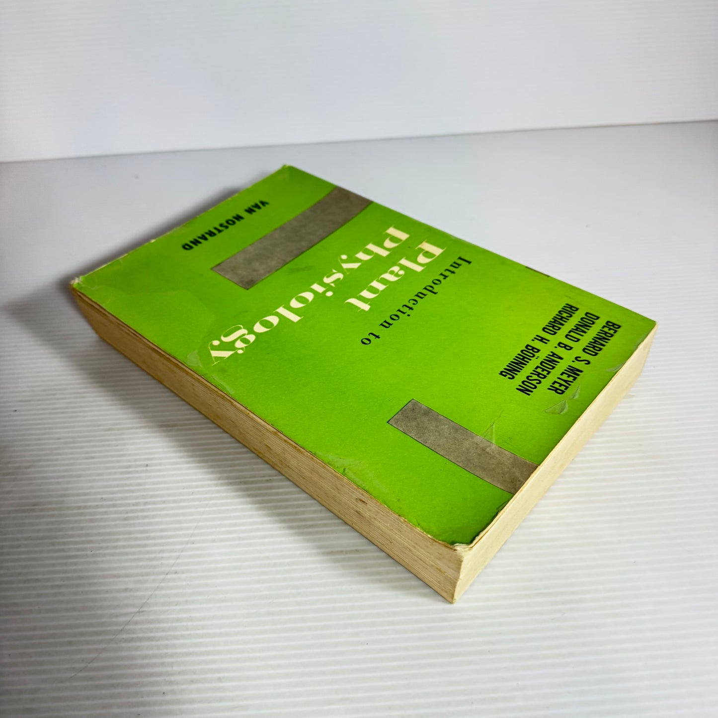 Introduction To Plant Physiology - Van Nostrand (Vintage 1968)