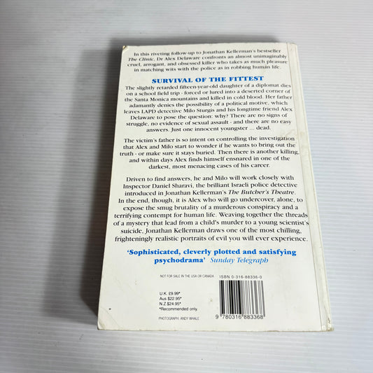 Survival of the Fittest : The New Alex Delaware Thriller - Jonathan Kellerman