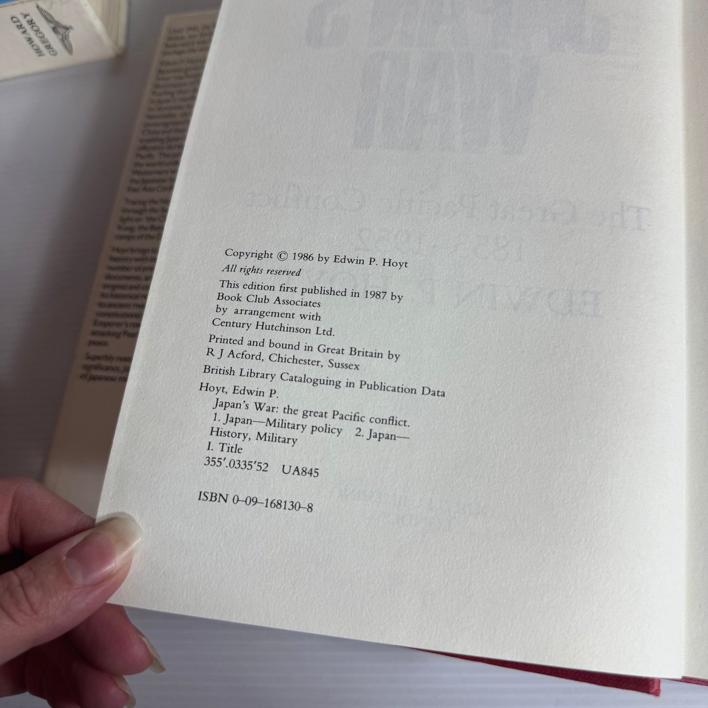 Japan's War : The Great Pacific Conflict - Edwin P. Hoyt