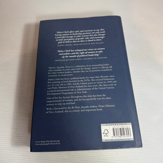 Women, Equality, Power : Selected Speeches from a Life of Leadership - Helen Clark
