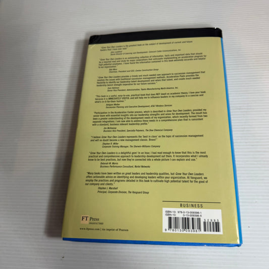 Grow Your Own Leaders : How to Identify, Develop, and Retain Leadership Talent - William C. Bayham