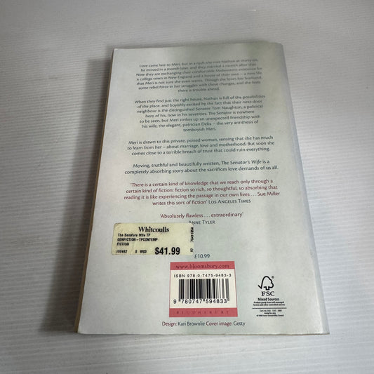 The Senator's Wife - Sue Miller