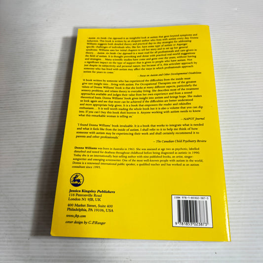 Autism : An Inside-Out Approach - Donna Williams
