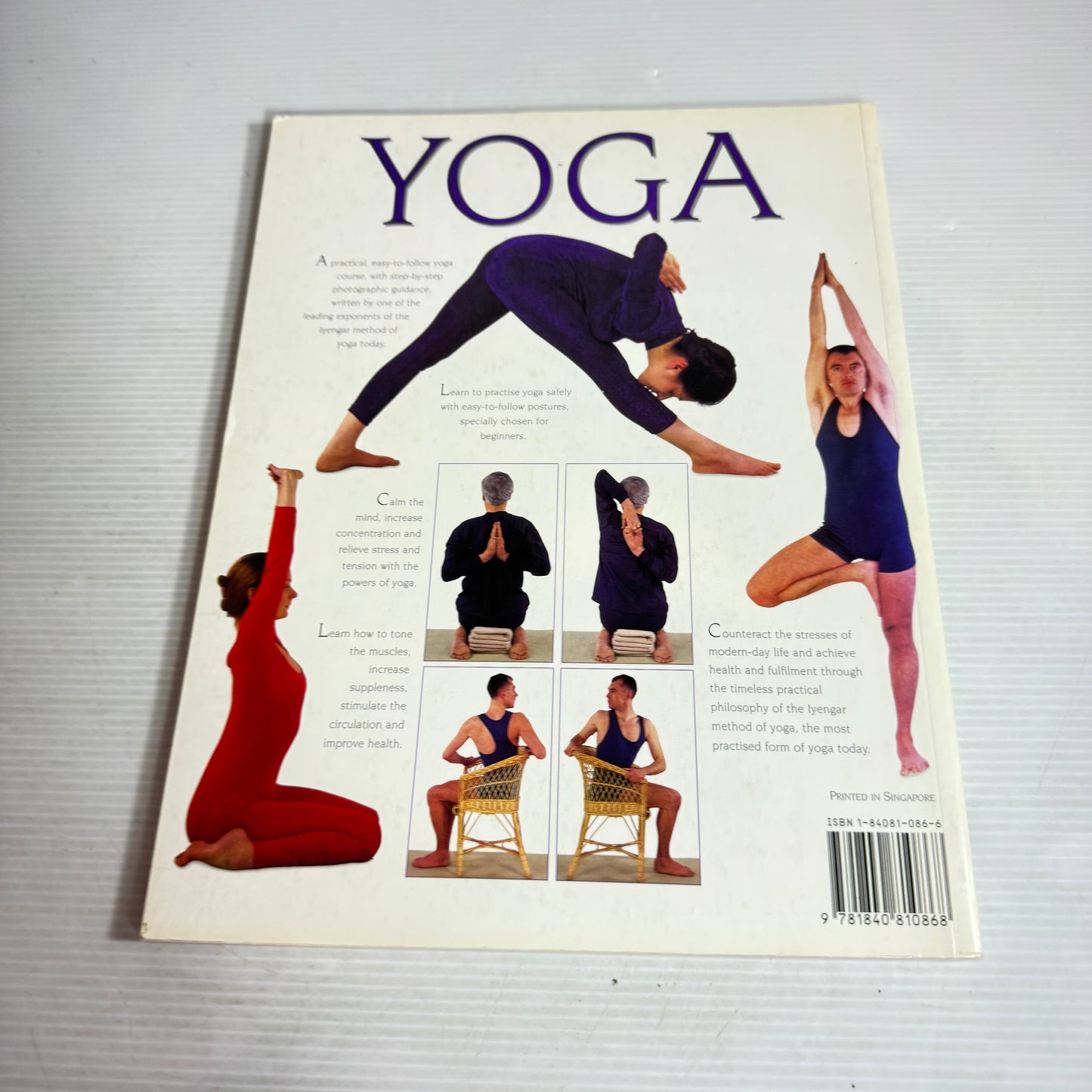 Yoga : A Step-by-Step Guide to the Lyengar Method of Yoga - Mira Mehta