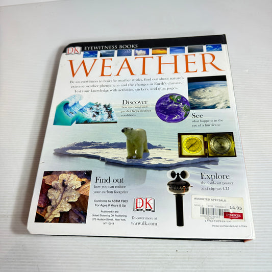 Weather - DK Eyewitness Books Includes CD (Vintage 2008)