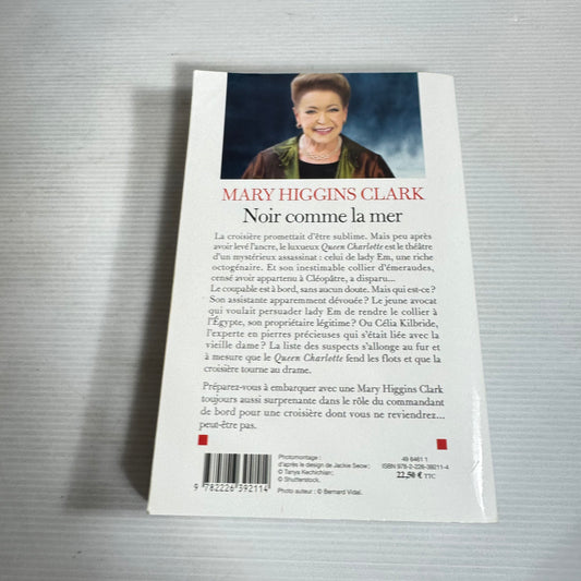 Noir Comme La Mer/Black As The Sea - Mary Higgins Clark French Language