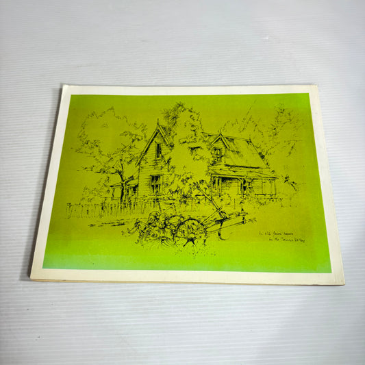 Here and There... Sketching Around New Zealand - S.J. Dennistoun-Wood (Vintage 1978)