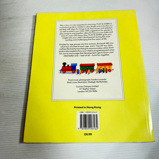 Play & Learn: Toys And Activities For The Under Fives - Maggie Jones