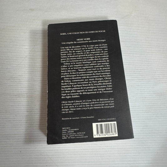 Messe Noire - Olivier Barde-Cabucon French Language