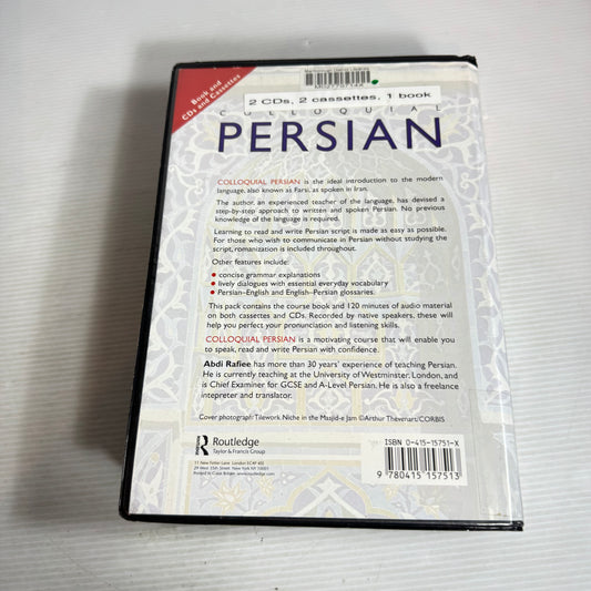 Colloquial Persian : The Complete Course for Beginners Tapes & CDs Included