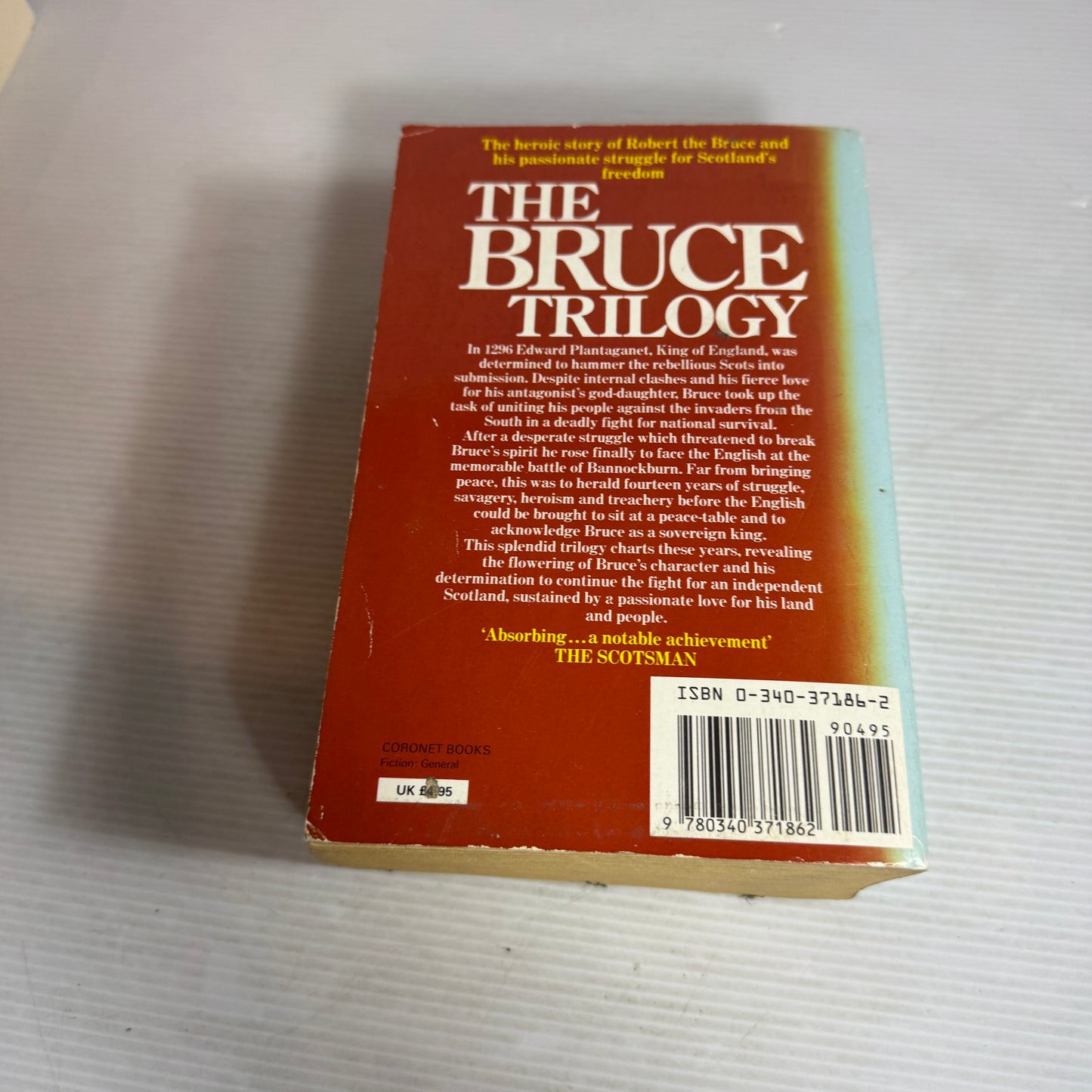 The Bruce Trilogy : The Steps of the Empty Throne, The Path of the Hero King, The Price of the King's Peace - Nigel Tranter
