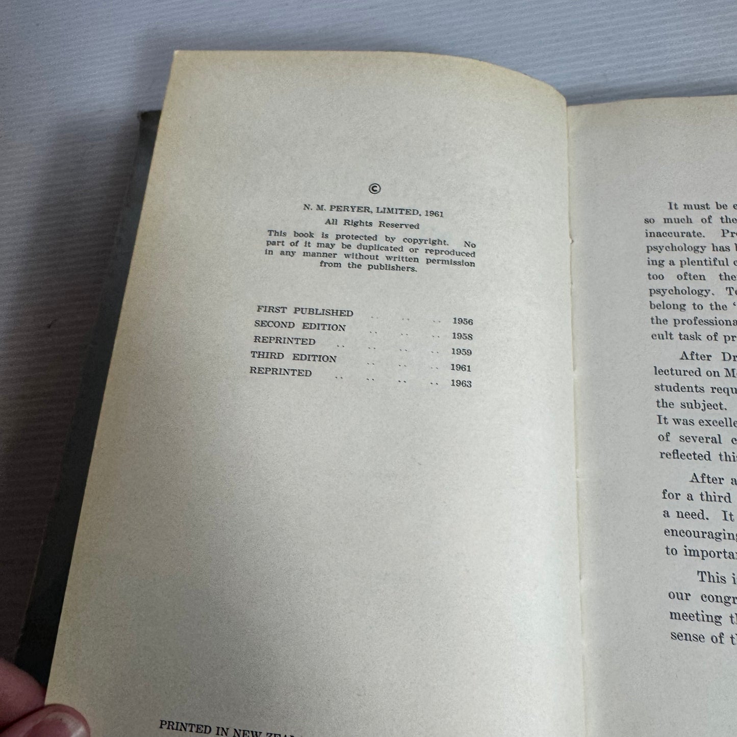 The Facts Of Mental Health And Illness 3rd Ed. - K. R. Stallworthy (Vintage 1963)