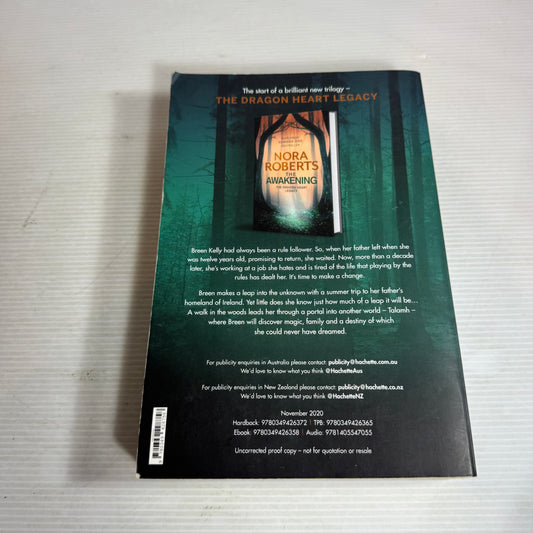 The Awakening - Nora Roberts (Proof Copy)