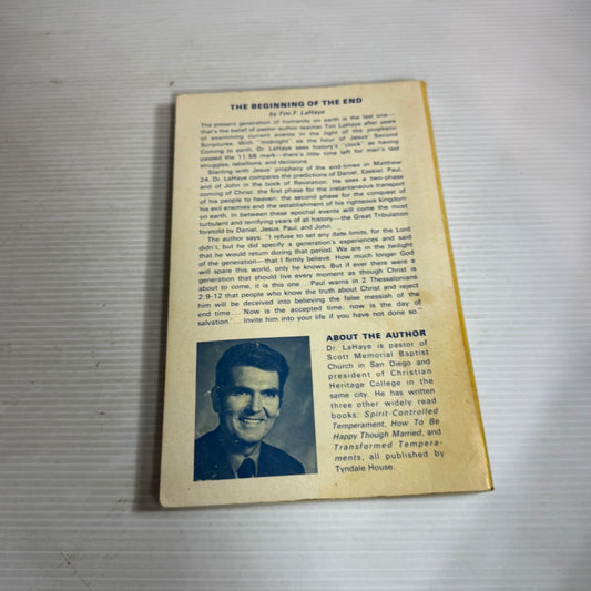 The Beginning of The End - Tim Lahaye (Vintage 1974)