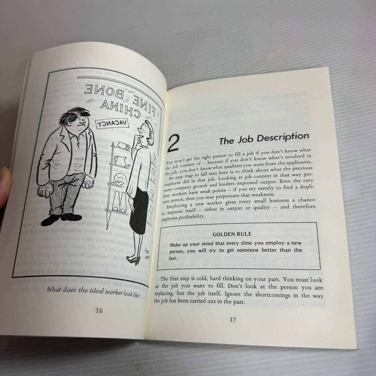 Selecting and Training Good Staff : Better Business Books Number 2 - Kevin Chapman (Vintage 1984)