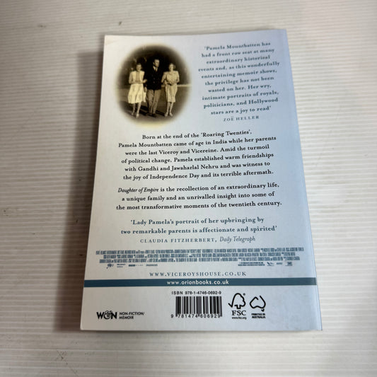 Daughter of Empire : Life as a Mountbatten - Pamela Hicks