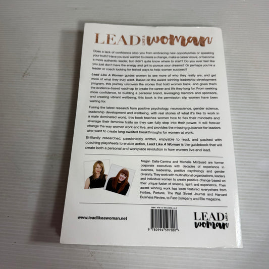 Lead Like A Woman - Megan Dalla-Camina & Michelle McQuaid