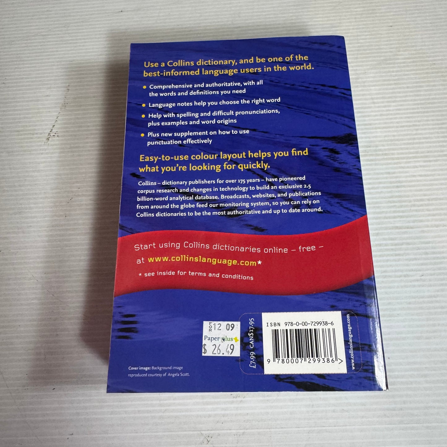 Colins Paperback Dictionary In Colour