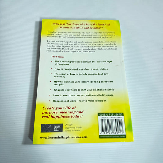 Lessons In Happiness From The Third World - Pete Jensen