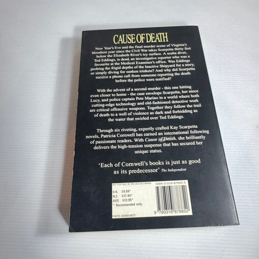 Cause Of Death - Patricia Cornwell