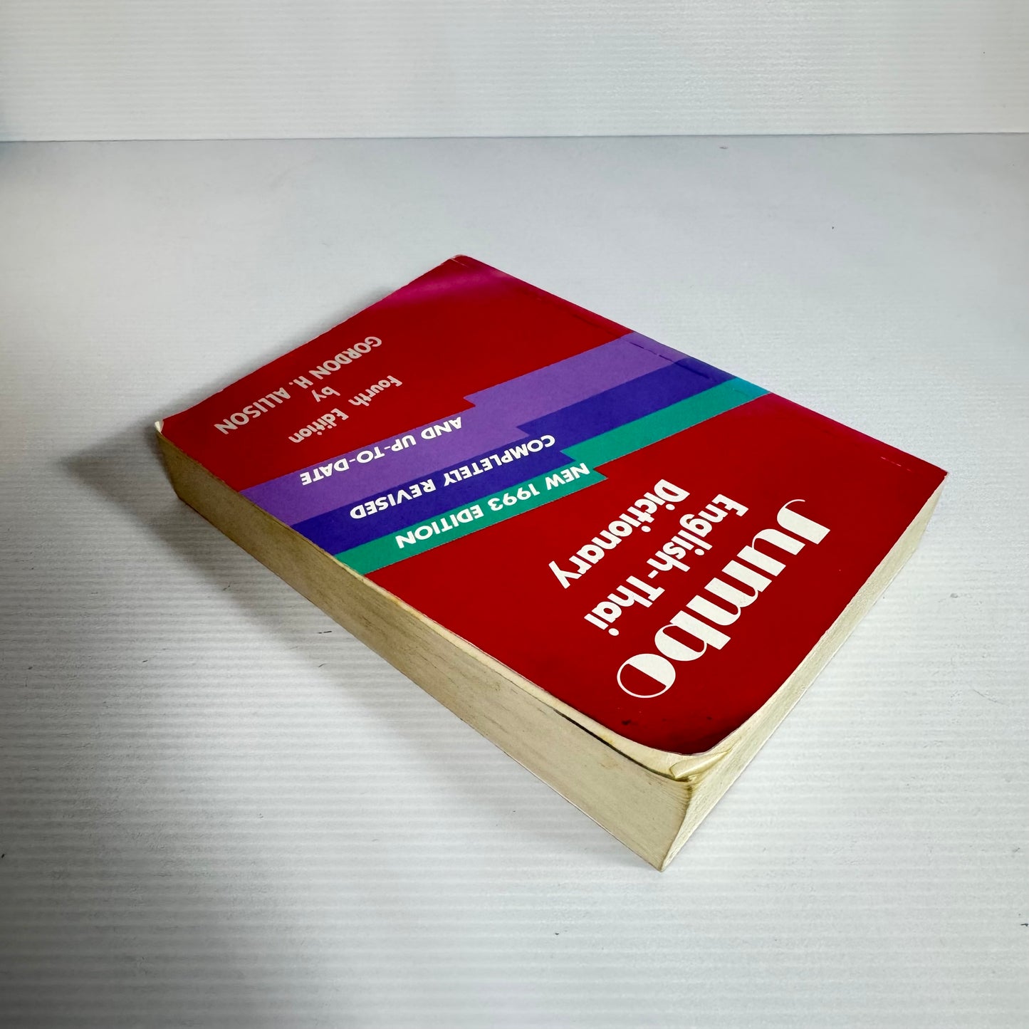 Jumbo English-Thai Dictionary 4th Ed. Gordon H. Allison
