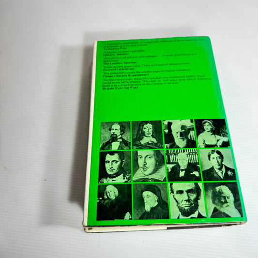 A Dictionary of Famous Quotations - Robin Hyman (Vintage 1969)