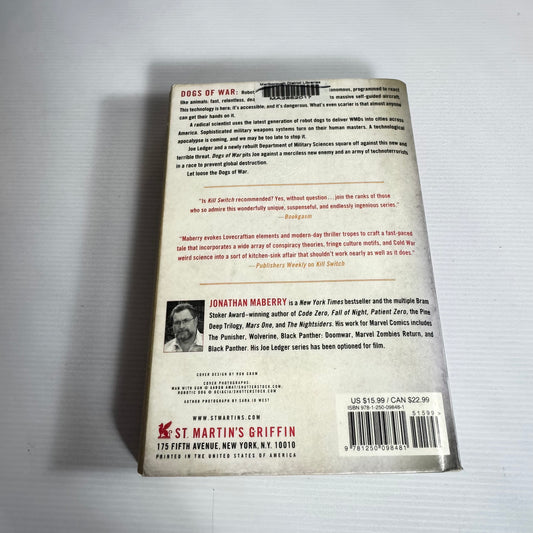 Dogs of War : A Joe Ledger Novel - Jonathan Maberry