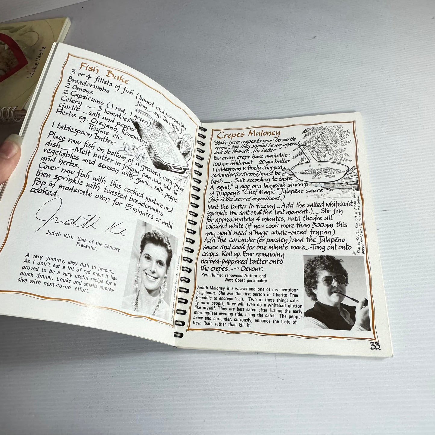 Celebrities' Choice Cook Book : A Unique Collection of Recipes from N.Z. Celebrities (Vintage 1991)