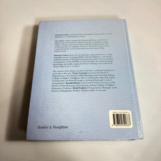 Practical Cookery (8th edition) - Victor Ceserani, Ronald Kinton and David Foskett