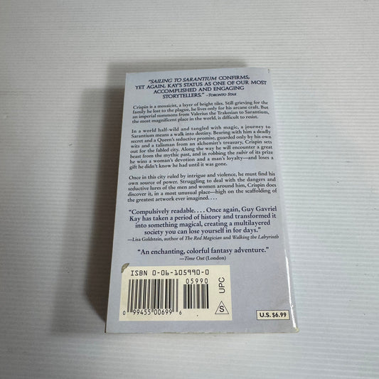 Sailing To Sarantium (Book 1 of the Sarantine Mosaic) - Guy Gavriel Kay (Vintage 2000)