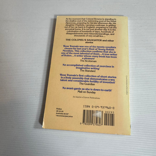 The Colonel's Daughter and Other Stories - Rose Tremain (Vintage 1984)