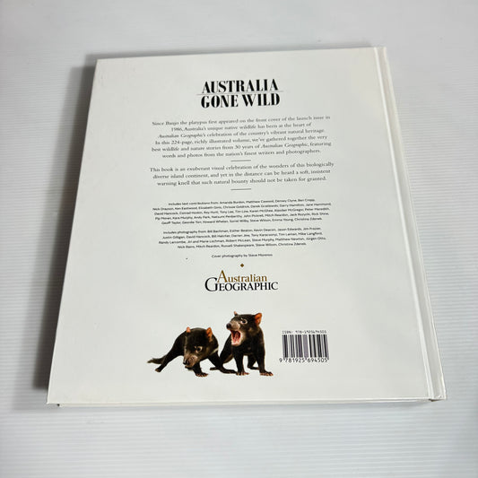 Australian Geographic: Australia Gone Wild: An Anthology Of The Best Nature Stories From Australian Geographic (New)